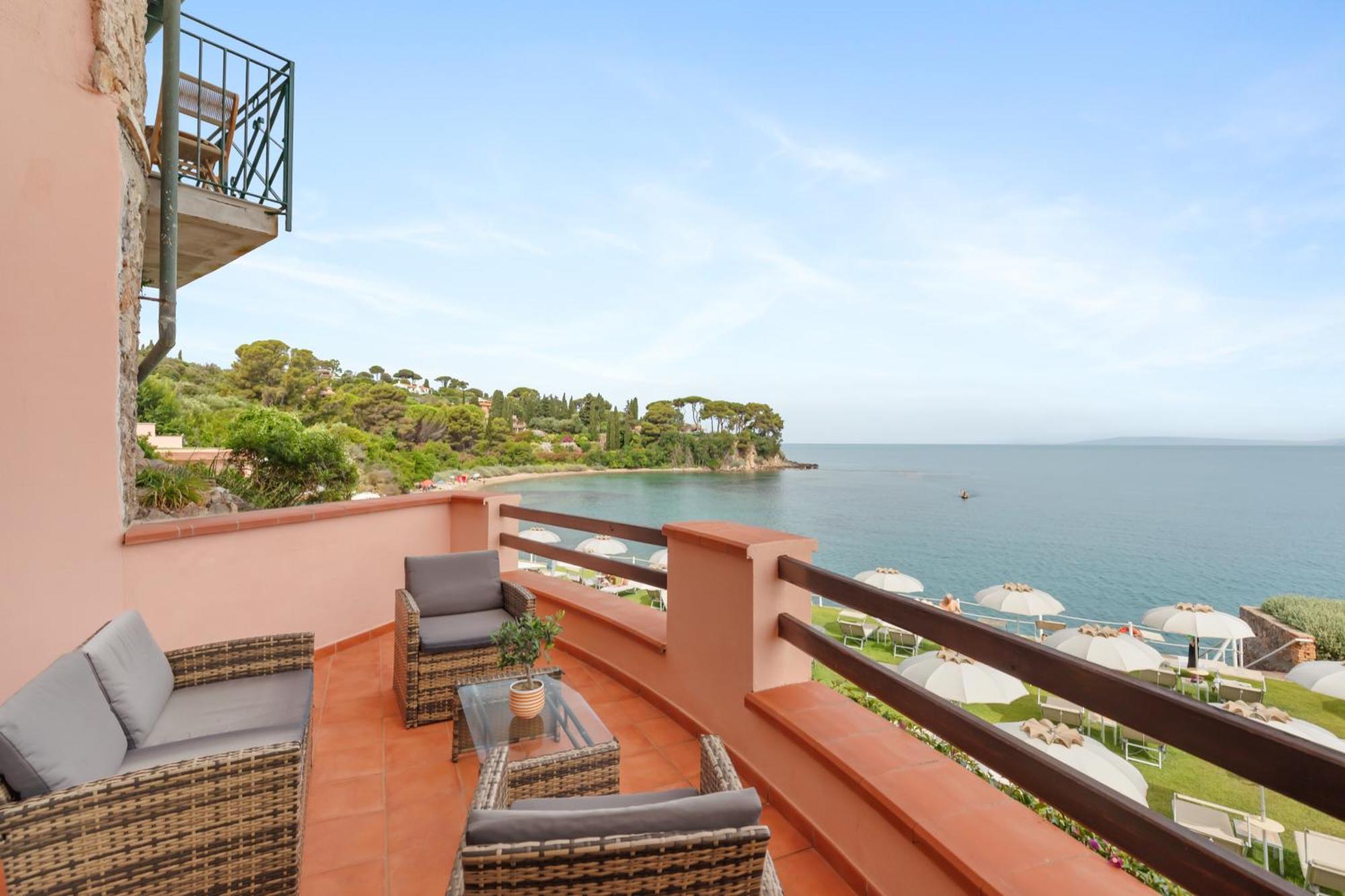 Hotel Villa Domizia Porto Santo Stefano  Eksteriør bilde