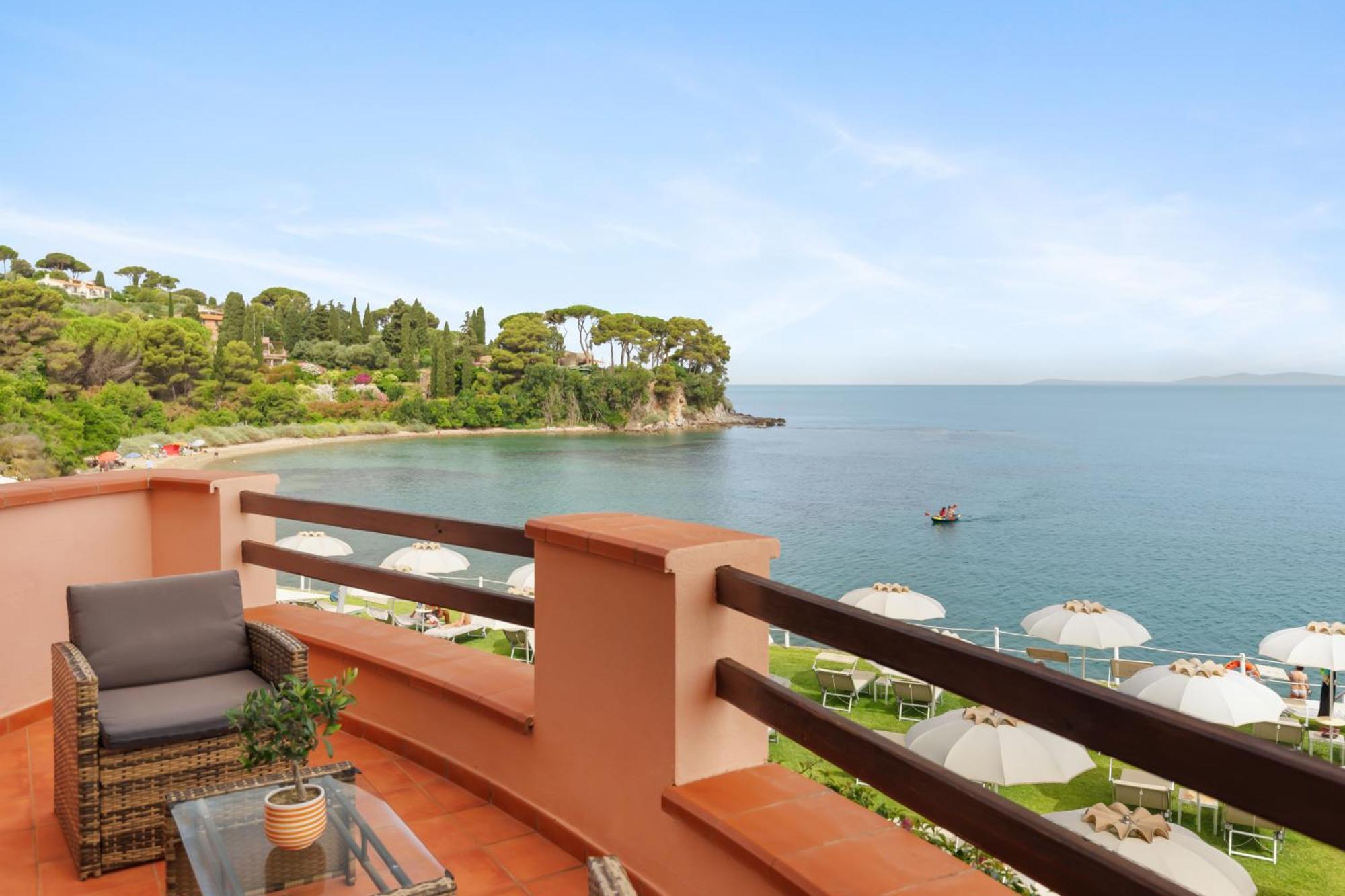 Hotel Villa Domizia Porto Santo Stefano  Eksteriør bilde